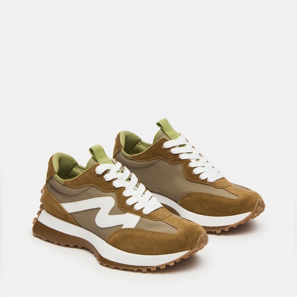 Steve Madden Shoes - NWT Steve Madden CAMPO OLIVE MULTI SNEAKERS Sz 7,5 (no original box)